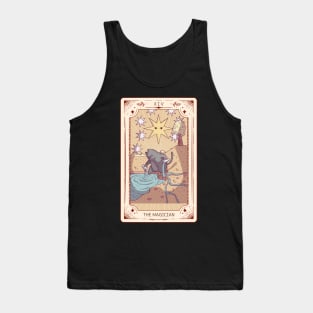 Cat the magician Tank Top